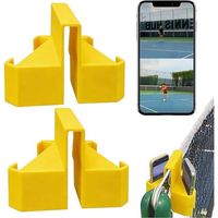 Supporto per Telefono e Action Cam 3D per Rete da Tennis, Clip di Fissaggio a Doppia Persiana per Registrazione Partite e Allenamento - Vendita Calda