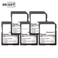 Logiciels de voiture SMIOST en plastique pour Nissan, carte SD CID modifiable, navigation GPS sur le terrain, compatible Qashqai 2017 Maxima 2016 C10