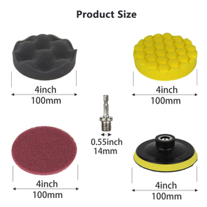 Ecoclean - Juego de 12 Cepillos de Limpieza Duraderos para Taladro Eléctrico, para Pulir con Taladro Inalámbrico - Product Image 2