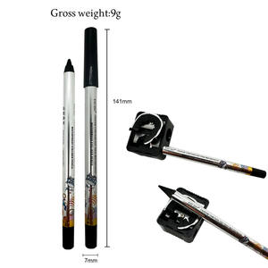 <span class=keywords><strong>KISS</strong></span> SUSY Extra Black Non-Smudge <span class=keywords><strong>Eyeliner</strong></span> Gel Pen Baru Impor Tahan Lama Tahan Air Tahan Keringat Lembut Mudah Berwarna untuk Mata - Product Image 5