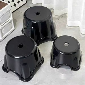 Taburete Pequeño de Plástico para Uso Doméstico, Apilable, para Mesa de Centro, Habitación de Alquiler, Ducha Infantil, Baño, Taburete Bajo - Product Image 4