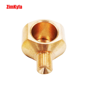 Adaptador Rápido de Carga de Aire CO2 de Cobre Dorado 1/8BSPP con Sonda para Armas de Aire Comprimido S200/S400/S410/S510 PUSH-ON - Product Image 4