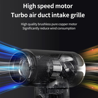 Vente en gros de souffleurs puissants à jet sec, mini-sèche-cheveux, marteau pneumatique à vent, turbofan portable à grande vitesse, mini-ventilateur violent