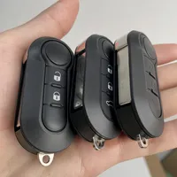Clé télécommande pliable à 3 boutons HITAG AES 7945 4A Chip 433Mhz A2C86460000 pour Fiat Strada MOBI UNO Fiorino E MAIS