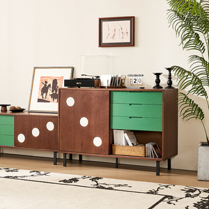 Modern Design Natural Wood Color Eco-Friendly <b>Sideboard</b> Buffet Cabinet for Kitchen and Dining Room <b>Storage</b> & Organization Furnit - Product Image 3