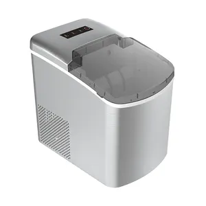 Basso consumo energetico 12KG/24H controsoffitto compressore OEM raffreddamento automatico Mini macchina per cubetti di ghiaccio macchina per ghiaccio portatile a casa