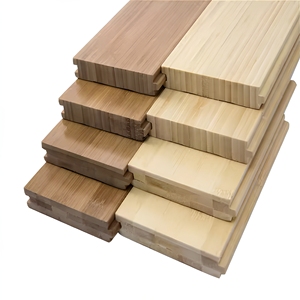 Suelo de Bambú Natural para Interiores, de Alta Calidad, Agradable al Tacto e Impermeable, Suelo de Bambú Sólido para Exteriores - Product Image 1