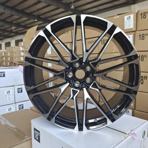 Venta Caliente en Existencia, 20X10.5 PCD 5X120 Delantero, Apto para <span class=keywords><strong>Audi</strong></span>, Mercedes-Benz, BMW X3/X4, Superficie Negra para Vehículos o Totalmente Negro - Product Image 4