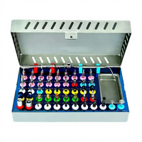 Kit universel d'implants dentaires, écarteur osseux, forets coniques de compression, instruments chirurgicaux d'implantologie, 50 pièces réutilisables, autoclavables