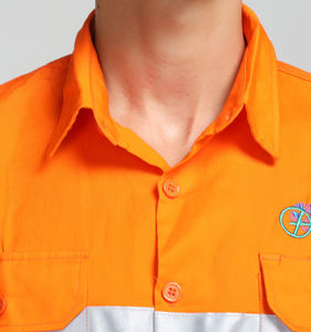 Camiseta de Seguridad de Alta Visibilidad Premium con Logotipo Personalizado Directo de Fábrica, 100% Reflectante para Hombre - Product Image 6
