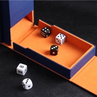 Usine ISO et Sedex 4P, ensemble de jeu de dés 2 en 1, tour de lancer de dés et plateau de dés, étui de transport pour les jeux de rôle Dungeons and Dragons