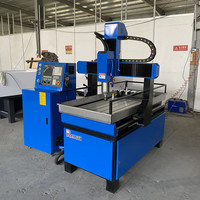 Petit routeur cnc bois aluminium pierre acrylique fraiseuse 6090 cnc routeur avec ATC
