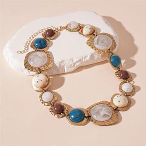 Collar de Moda con Colgante de Corazón Grueso para Mujer, Gargantilla de Cuentas, Joyería Punk Gótica, Accesorios de Moda Urbana - Product Image 3