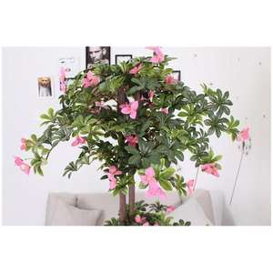 Liquidación de plantas artificiales, venta al por mayor, decoración en maceta, buena calidad, pared de flores de hierba, azulejos de flores artificiales - Product Image 2