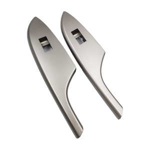 Sirui Silver Button Trim Kit For Toyota Corolla <b>Window</b> Regulator Switch <b>Panel</b> 2007-2013 Matte Finish Plastic - Product Image 4