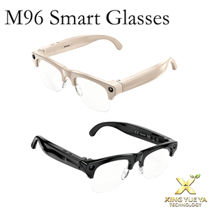 2026 New M96 AI Smart <b>Glasses</b> half frame for 8MP <b>Camera</b> 1080P Video Recording Real-Time AI Translation Calling HIFI Sound Unisex - Product Image 4
