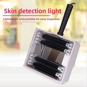 Lampe de Wood UV pour la détection d'agents fluorescents, filtre pour test cutané, détection de champignons et de taches blanches chez les animaux, instrument de beauté - Product Image 3