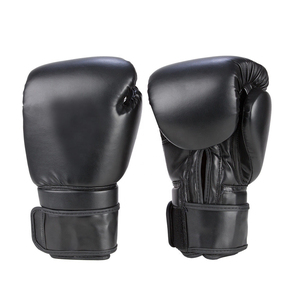 Professional Men's Boxing Gloves PU Leather Eco-Friendly Breathable Customizable <b>Red</b> Black Color <b>High</b> Quality Custom Brand - Product Image 6