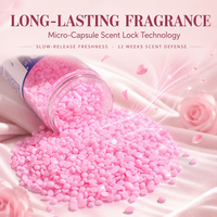 Échantillons Gratuits Perles Parfumées Écologiques 3+3 pour Lessive, Perles de Parfum Longue Durée, Perles Antistatiques pour Linge