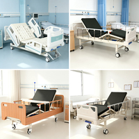 Lit de protection anti-collision à 6 vitesses avec commande manuelle simple pour une protection intégrale du corps des patients hospitalisés courants