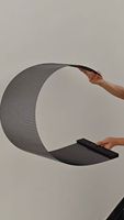 Écran LED holographique 3D transparent, flexible, grand format, avec contrôle WiFi par application pour mur vidéo