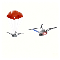 Sistem Pemulihan Parasut UAV untuk Matrice 4D 4TD Dock3 Parasut Darurat Otomatis dengan Lampu Strobo 3-in-1
