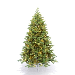 Fai da te indoor 9.5 ft arbol de navidad 650 Led Pre lit PVC albero Di Natale artificiale per la decorazione domestica - Product Image 1