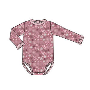 Traje de baño personalizado de una pieza para niños Traje de baño de encaje lindo de manga larga para niña Traje de baño seco y <span class=keywords><strong>protector</strong></span> <span class=keywords><strong>solar</strong></span> para niños - Product Image 3