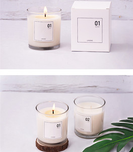 Hx-enlace aceptar logotipo personalizado venta al por <span class=keywords><strong>mayor</strong></span> hecho a mano de cera de soja tarro de cristal decoración del hogar <span class=keywords><strong>vela</strong></span> - Product Image 6