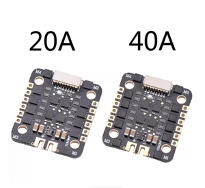 EM40A Contrôleur Brushless BLHELI_S 20x20mm DSHOT600 2-6S Quatre-en-un pour Drone de Course - Product Image 4