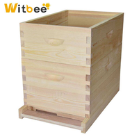 Nueva Tabla Inferior para Colmena Langstroth con Reductor de Entrada, Abeto Chino, para 8/10 Cuadros