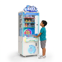 Machine de jeu d'échange de prix d'arcade à monnayeur, distributeur de cadeaux avec agitateur de balles, compatible paiement QR Nayax pour parcs d'attractions