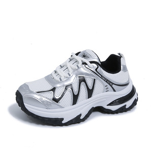 2026 Wholesale Autumn Summer Spring <b>Soft</b> Height Increasing Thick Sole Women's Casual <b>Shoes</b> Mesh Breathable Light Loafers - Product Image 5