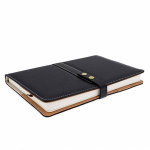 Wholesale Custom Corporate Hardcover Leather A5 Diary <b>Notebook</b> Gift <b>Sets</b> with <b>Pen</b> - Product Image 2