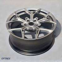 Jantes forgées sur mesure 5 branches 16 17 18 19 20 21 22 pouces 5x112 5x114.3 5x120 5x127 5x130 pour Mustang Corvette Porsche de course