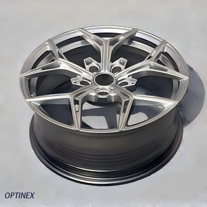 Jantes forgées sur mesure <span class=keywords><strong>5</strong></span> branches 16 17 18 19 20 21 22 pouces 5x112 5x114.3 5x120 5x127 5x130 pour Mustang Corvette Porsche de course - Product Image 3