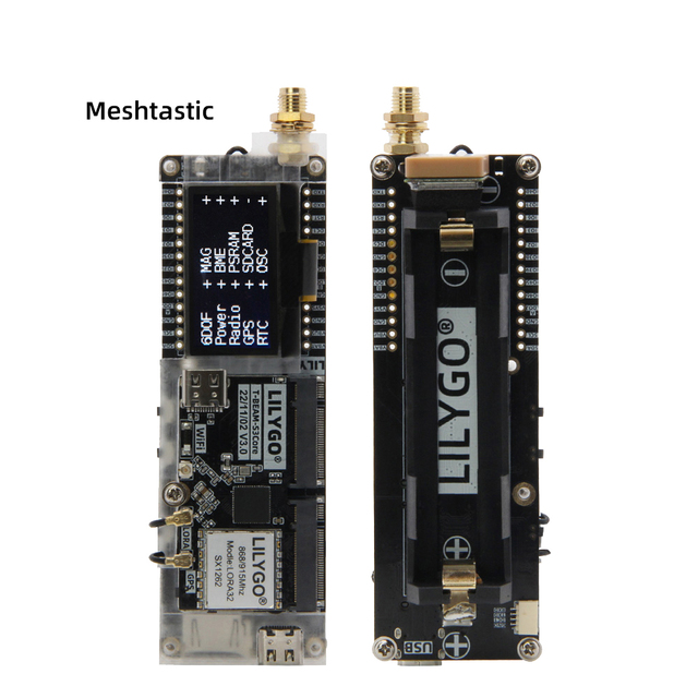 LILYGO Meshtastic T-BeamSUPREME ESP32-S3 Development Board with U-blox L76K GPS 433MHz 868MHz 915MHz LoRa Module ICs Product