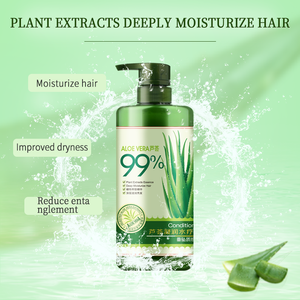 Aloe Vera Gel chống gàu mượt dầu gội và điều từ nhà sản xuất ban đầu gàu tóc điều hòa - Product Image 3