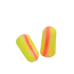 Single Use 19Mm Color Cotton Disposable 27Db Anti Noise Protective Headphones Women Band Session Plug Ear With Key Ring