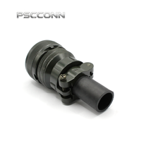 Connecteur d'alimentation circulaire industriel fileté PSCCONN MS5015 Série MS3106A 28-21S, prise droite, 37 broches femelles