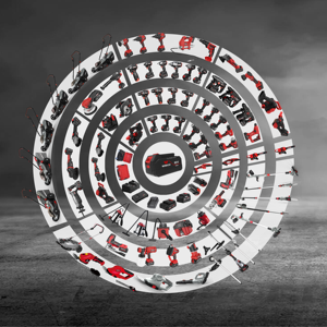 Yeni fırçasız 18V 20V el taşınabilir güç aracı akülü elektrikli döner çekiç şarj edilebilir Li-ion pil akülü aracı - Product Image 6