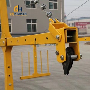 Промышленная модульная подвесная платформа для внешней высоты, стальная подвесная Рабочая платформа для строительных лесов - Product Image 6