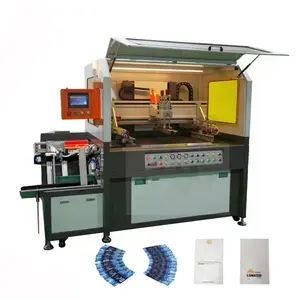 Full Automatic 1 Color Screen Printer Sheet Screen Printing Machine price for membrane switches acrylic sheet printing