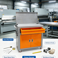 Armoire à outils robuste de haute qualité, poste de travail en acier, banc de rangement d'outils pour ligne de production et maintenance
