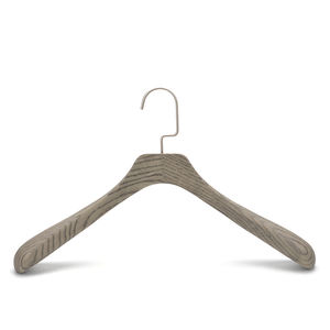 Appendiabiti in legno di frassino di alta qualità appendiabiti in legno di marca personalizzati di lusso - Product Image 3