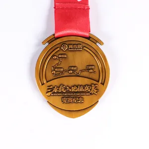 나만의 맞춤형 메달 디자인 아연 합금 3D 금속 5K 마라톤 철인 3 종 경기 태권도 레이스 피니셔 상 메달 리본이있는 스포츠