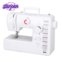 Machine à coudre 705 à pied entraîneur rapide, point noué, engrenage moteur ABS, multifonctionnelle pour usage domestique