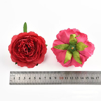 Haute qualité touche réaliste à la main fleurs roses artificielles décor de mariage en soie haut de gamme pour article décoratif de salle de fête à la maison