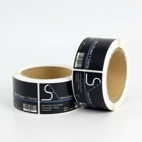 Étiquettes autocollantes pour emballages cosmétiques, résistantes à l'eau et à l'huile, en vinyle, pour flacons et pots de soins de la peau, autocollants personnalisés avec logo pour emballage