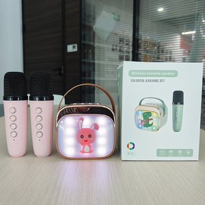 <strong>Portable</strong> for Bluetooth Mini <strong>Karaoke</strong> <strong>Machine</strong> with RGB Light for Kids and Adults - Product Image 1